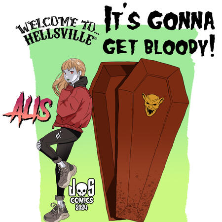 monsters, vampire, zombie, horor comic, cute, anime, comic girls, monster girls