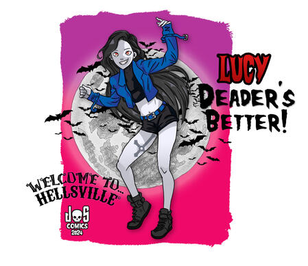 monsters, vampire, zombie, horor comic, cute, anime, comic girls, monster girls