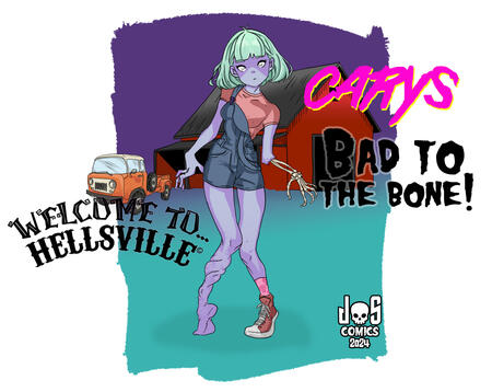 monsters, vampire, zombie, horor comic, cute, anime, comic girls, monster girls